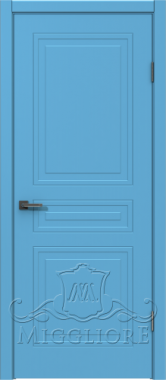 Крашеная дверь эмаль SOLO-3.0 G RAL 5012
