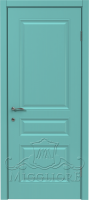 Крашеная дверь эмаль ELEGANTE 3 G RAL 6027