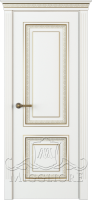 Дверь в квартиру FLEURANS PALE ROYAL ML034 G BIANCO PATINATO ORO