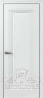 Крашеная дверь эмаль FLEURANS MINIMAL CLASSIC ML095 G BIANCO