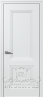 Крашеная дверь эмаль FLEURANS MINIMAL CLASSIC ML096 G BIANCO