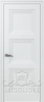 Крашеная дверь эмаль FLEURANS MINIMAL CLASSIC ML097 G BIANCO