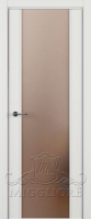 Крашеная дверь эмаль FLEURANS MINIMAL CLASSIC ML080 V BIANCO Эмаль