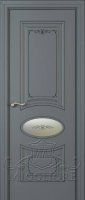 Крашеная дверь эмаль FLEURANS MONE MLCH061 V-F RAL 7011