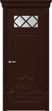 Крашеная дверь эмаль FLEURANS SHATO MLN021 V RAL 8017