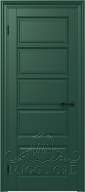 Крашеная дверь эмаль LACASA 4.0 G RAL 6005
