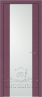 Дверь со стеклом LINEA RETTA MRD012 V Пурпурная роза