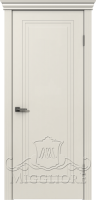 Крашеная дверь эмаль SOLO-1.0 G BIANCO SETA