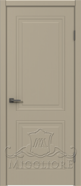 Крашеная дверь эмаль SOLO-2.0 G RAL 1019