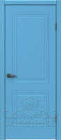 Крашеная дверь эмаль SOLO-2.0 G RAL 5012