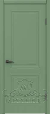 Крашеная дверь эмаль SOLO-2.0 G RAL 6011