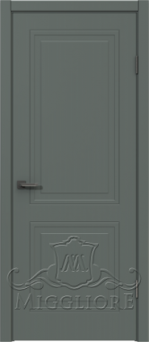 Крашеная дверь эмаль SOLO-2.0 G RAL 7031