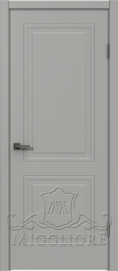 Крашеная дверь эмаль SOLO-2.0 G RAL 7040