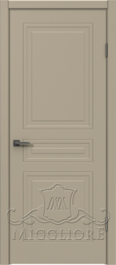 Крашеная дверь эмаль SOLO-3.0 G RAL 1019