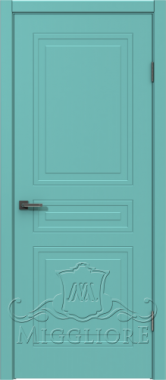 Крашеная дверь эмаль SOLO-3.0 G RAL 6027