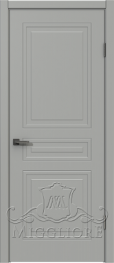 Крашеная дверь эмаль SOLO-3.0 G RAL 7040