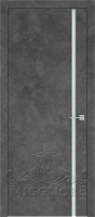 Дверь со стеклом триплекс TRIPLEX 10 V-TRIPLEX-BIANCO LOFT GRAFITE