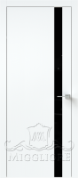 Дверь со стеклом триплекс TRIPLEX 11  V-TRIPLEX-NERO SILK ICE
