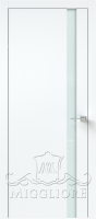 Дверь со стеклом триплекс TRIPLEX 11 V-TRIPLEX-BIANCO SILK ICE