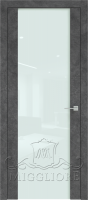 Дверь со стеклом триплекс TRIPLEX 14 V-TRIPLEX-BIANCO LOFT GRAFITE