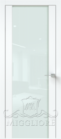 Дверь со стеклом триплекс TRIPLEX 14 V-TRIPLEX-BIANCO SILK ICE
