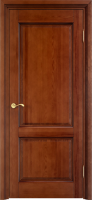 Дверь из массива сосны 117/2 Ш ДГФ Коньяк патина