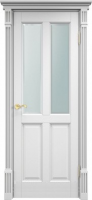 Дверь со стеклом 15 Ш ДОФ Белая эмаль