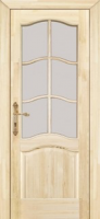 Дверь со стеклом 7 Ш ДОФ Сосна натуральная