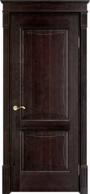 Деревянные двери Модель ОЛ 6_2 ДГ Венге