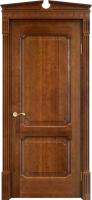 Деревянные двери Модель ОЛ 7_2 ДГ Коньяк