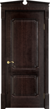Деревянные двери Модель ОЛ 7_2 ДГ Венге