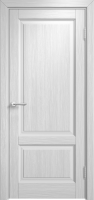 Брашированная состаренная дверь Мадера Винтаж 13Ш Браш ДГ Белая эмаль