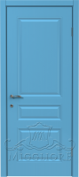 Крашеная дверь эмаль ELEGANTE 3 G RAL 5012