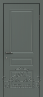 Крашеная дверь эмаль ELEGANTE 3 G RAL 7031