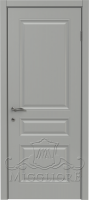 Крашеная дверь эмаль ELEGANTE 3 G RAL 7040
