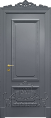 Крашеная дверь эмаль FLEURANS PALE ROYAL ML070 G RAL 7011