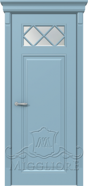 Крашеная дверь эмаль FLEURANS SHATO MLN021 V RAL 5024