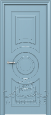 Крашеная дверь эмаль FLEURANS SHATO MLN073 G RAL 5024