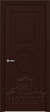 Крашеная дверь эмаль FLEURANS SHATO MLN073 G RAL 8017