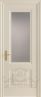 Крашеная дверь эмаль GRAZIA MRM015 V AVORIO 9010
