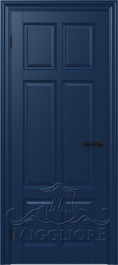 Крашеная дверь эмаль LACASA 5.0 G RAL 5003