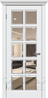 Дверь в квартиру LACASA 6.0 V-FACET-STOPSOL BIANCO PERLA