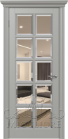 Дверь в квартиру LACASA 6.0 V-FACET-STOPSOL GRIGIO SETA