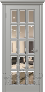 Дверь в квартиру LACASA 7.0 V-FACET-STOPSOL GRIGIO SETA