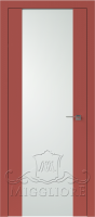 Деревянные двери LINEA RETTA MRD012 V Красная глазурь