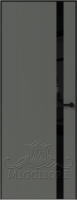 LINEA RETTA MRDA083 V с алюминиевой черной кромкой Серый