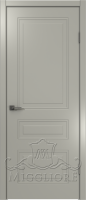Крашеная дверь эмаль LORENZO MNC2 G RAL 7044
