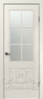 Крашеная дверь эмаль LORENZO-R  MNE-3 RAL 9010