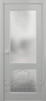 Крашеная дверь эмаль MINIMAL CLASSIC MPF02 V GRIGIO 7035