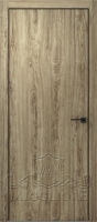 Деревянные двери QUADRO 9.01 G чёрная алюминиевая кромка DUB MELFORD